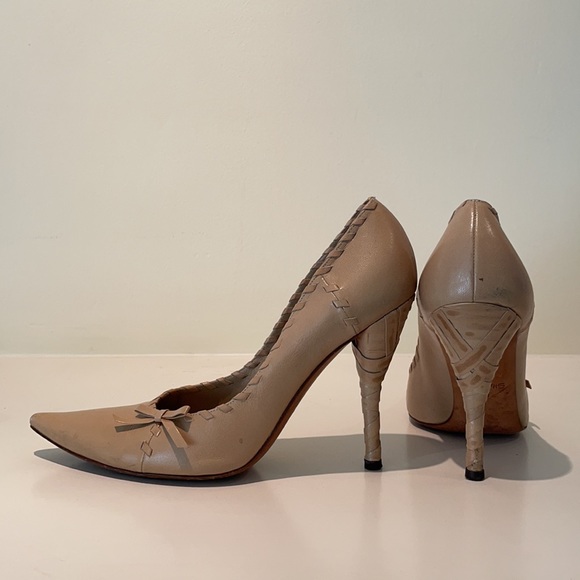 Yves Saint Laurent YSL size 39 nude custom heels - Picture 5 of 11